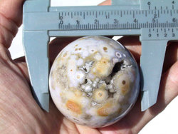 Orbicular Jasper Spheres 40 mm - 5pc Lot