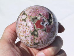 Sea Jasper Spheres (40-60mm) 40LB