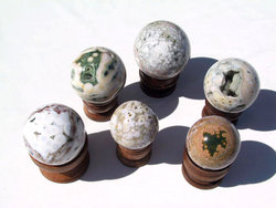 Sea Jasper Spheres (40-60mm) 40LB