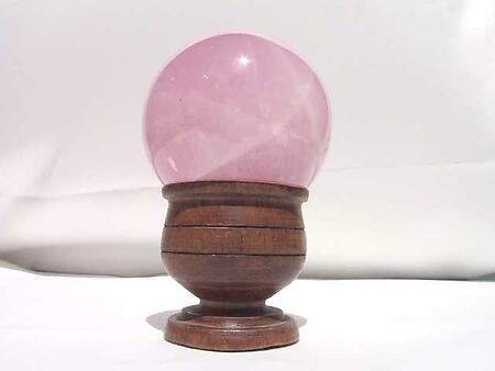 Star Rose Quartz Sphere (55mm)