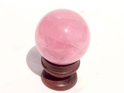 Star Rose Quartz Sphere (40 - 60mm) 40 pounds