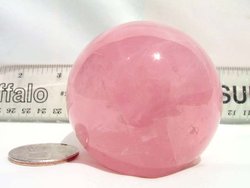 Star Rose Quartz Sphere (40 - 60mm) 40 pounds