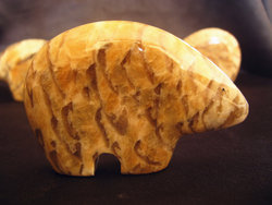 Zebradorite Fetish Bear 10 pcs