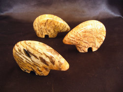 Zebradorite Fetish Bear 10 pcs