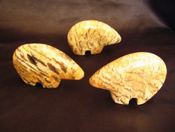 Zebradorite Fetish Bear 10 pcs