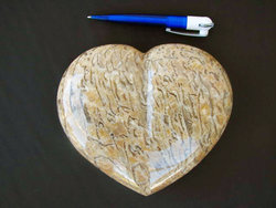 Zebradorite Large Hearts (7-8 inch) 2pcs