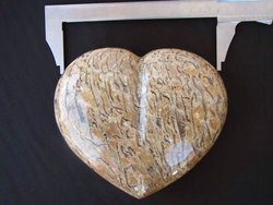Zebradorite Large Hearts (7-8 inch) 2pcs