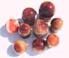 Carnelian Spheres (40-60mm) 10 lb Lot