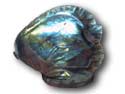 Labradorite Sun Fish Carving