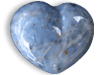 Blue Quartz Heart 90g