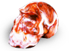 Carnelian Skull