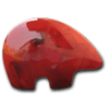 Carnelian Fetish Bear