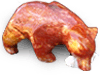 Chestnut Jasper Bear Eating Fish