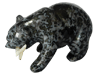 Indigo Gabbro Bear Eating Fish