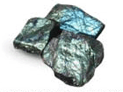 Labradorite Rough (50-500grams/pc) AAA 5LB