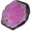 Ruby, Flat - Hexagonal, (10g) AAA Quality