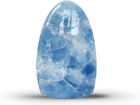 Blue Calcite Dome Shape - 1pc