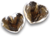 Quartz Jewellery Small Heart 1 bag (24pcs)