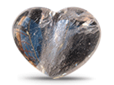 Quartz Crystal Decorative Heart