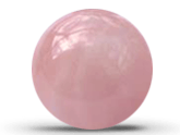 Rose Quartz Spheres 50-60 mm