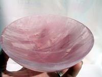 Rose Quartz Round Bowl 5 inch