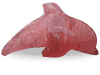 Rose Quartz Small Dolphin