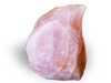 Rose Quartz Large Flame - 27.60kg