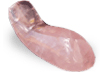 Rose Quartz Massage Tool - Handheld Design - 1 Flat (18pcs)