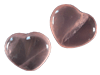 Rose Quartz, Hearts, (20 grams) Regular Quality