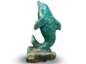 Amazonite Curled Tail Dolphin