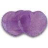 Amethyst Jewellery Double Hearts