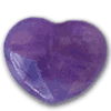 Amethyst Small Heart (20g) 1Bag (25pcs)