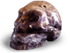 Amethyst Skull Carving - Large