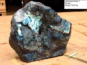 Labradorite Plaque - Large 71Kg