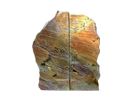 Fire Labradorite Bookends