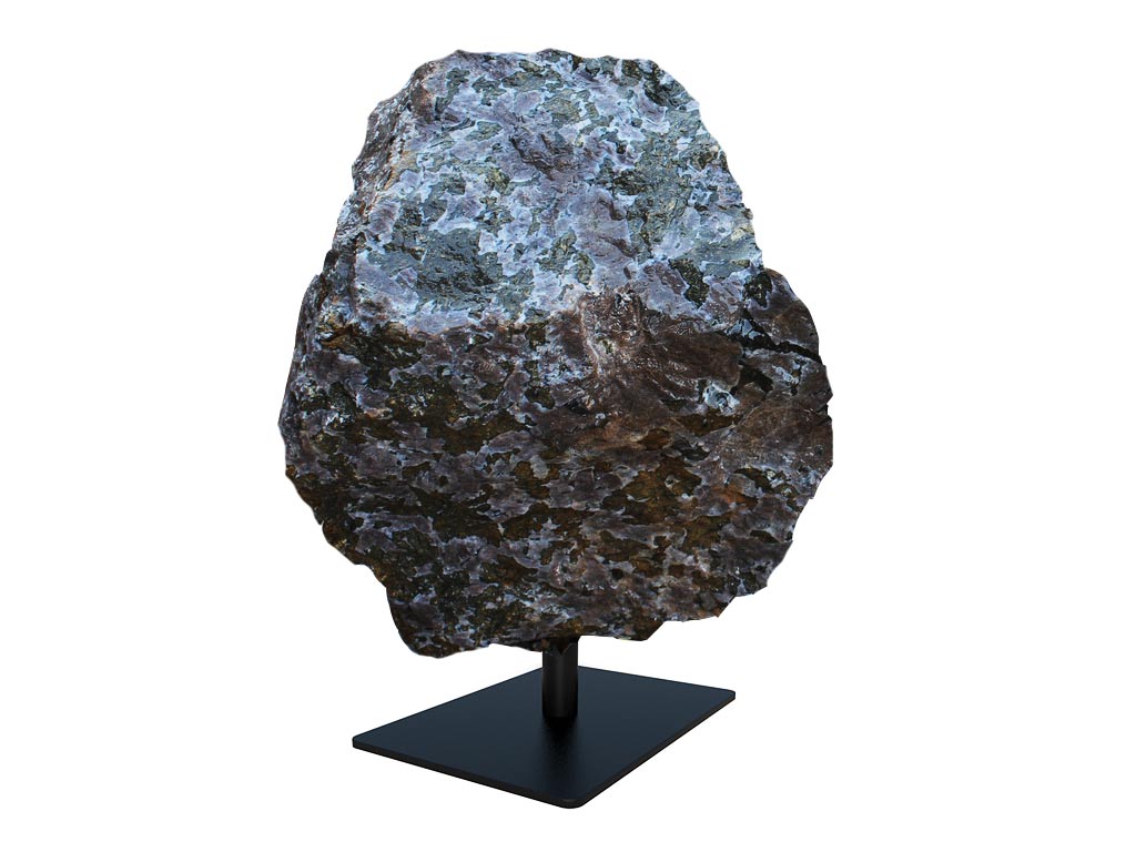 Indigo Gabbro Rough on Base - Medium