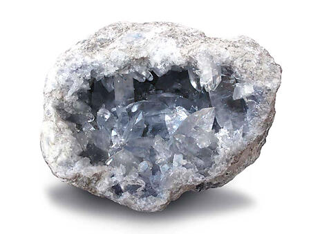 AAA Quality Celestite Druze 1.25-1.5kg pieces