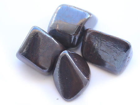 Extra Large (45-60mm) Hematite Tumbled Stones