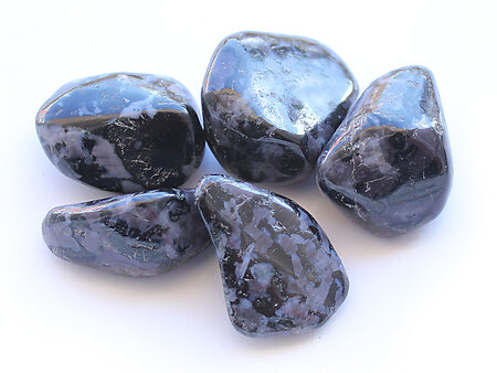 18-30 mm Indigo Gabbro Tumbled Stones