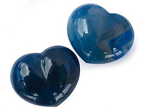 Blue Agate Large Decorative Heart