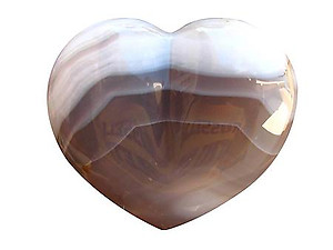 Agate Large Decorative Heart