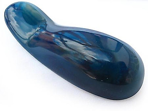 Blue Agate Massage Tools - Handheld Design