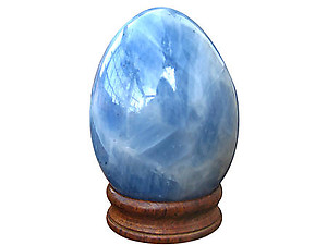 Blue Calcite Eggs 40-50 mm