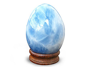 Wholesale - Blue Calcite Eggs (40-60mm), #1 Quality