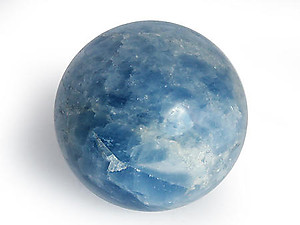 Blue Calcite Spheres 40-50 mm