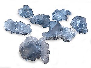 Wholesale AAA Quality Celestite Druze (100-500 g)