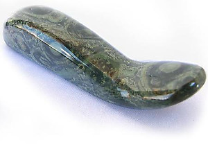 Crocodile Jasper Massage Tools - Handheld Design