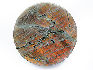 Fire Labradorite Coasters (4 Piece Set)