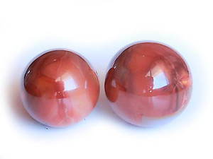 40-50 mm Carnelian Spheres