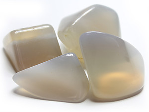 45-60 mm Icy Agate Tumbled Stones